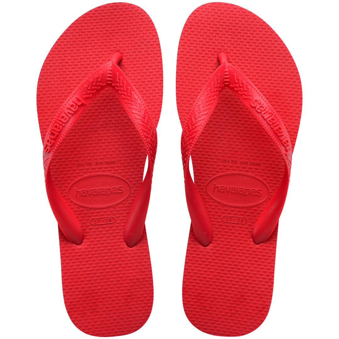 Chinelo Havaianas Top Vermelho Rubi 31/32