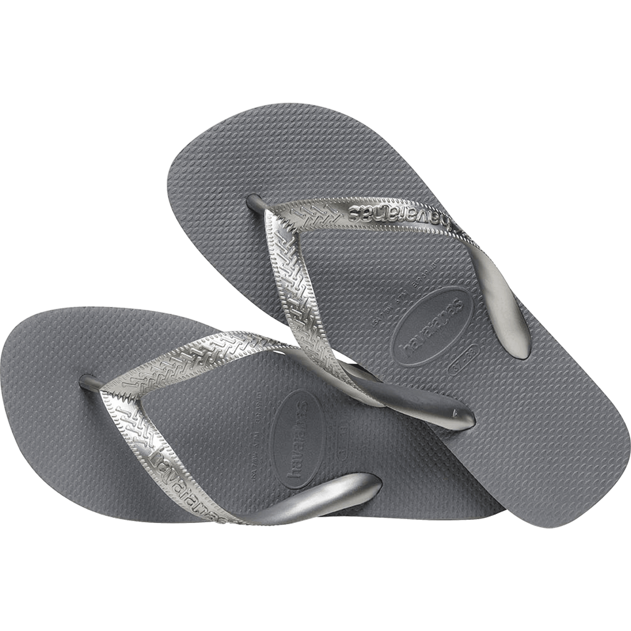 Chinelo Havaianas Top Cinza Aço 23/24