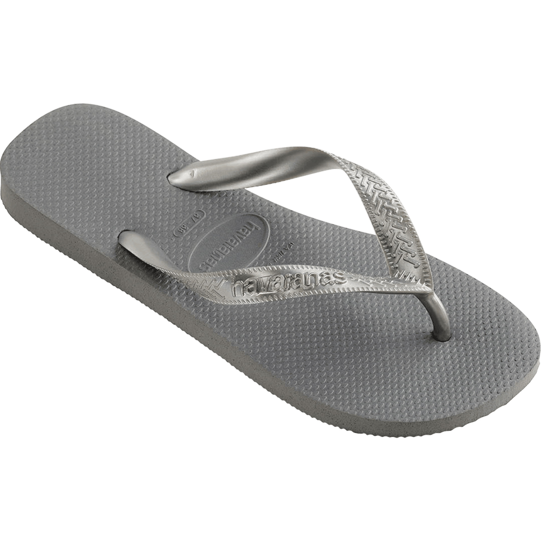 Chinelo Havaianas Top Cinza Aço 23/24